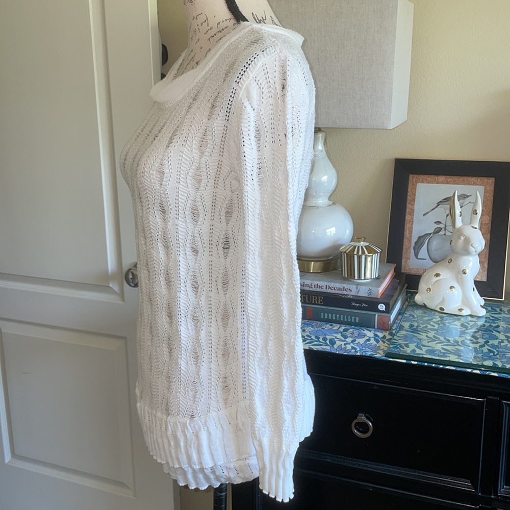 mark. Open Weave Sweater - Picture 6 of 10